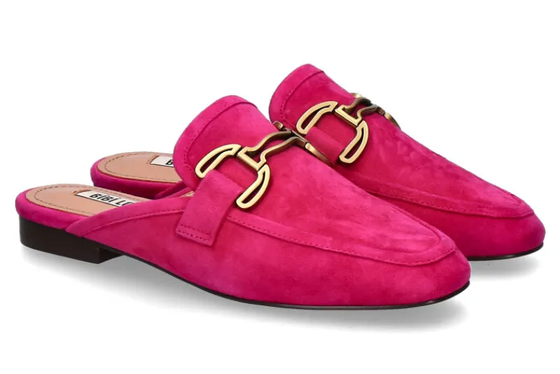 Damen Bibi Lou Sabot VELA VELOURS- fuxia