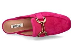 Damen Bibi Lou Sabot VELA VELOURS- fuxia