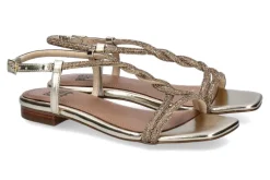 Damen Bibi Lou Sandale TASHA ORO GOLD