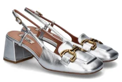 Damen Bibi Lou Slingpumps RENEE60 Nappa silber