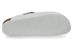 Damen Birkenstock Clogs BOSTON SCHMAL NATURLEDER WEIß (38)