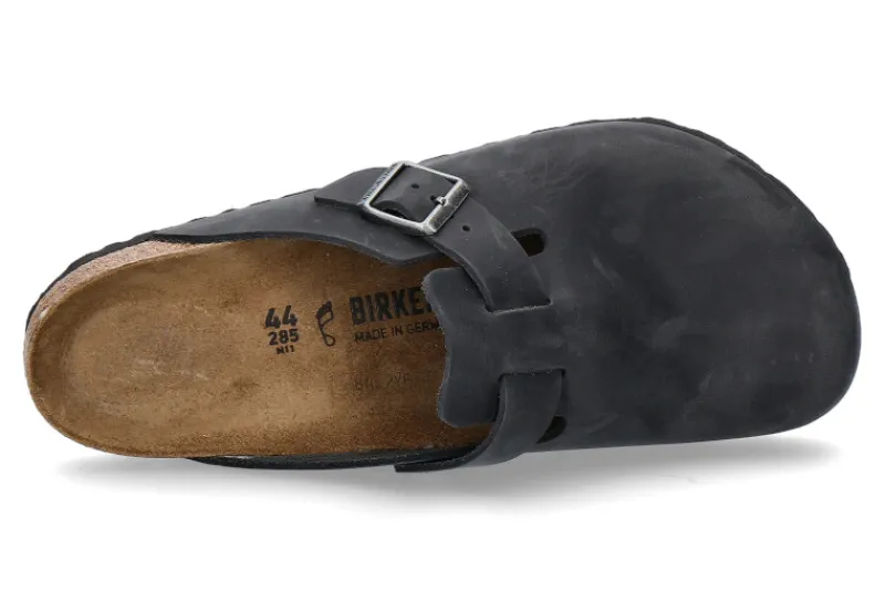 Herren Birkenstock Clogs BOSTON NORMAL BLACK