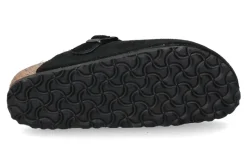 Damen Birkenstock Clogs gefüttert BOSTON SCHMAL SHEARLING BLACK