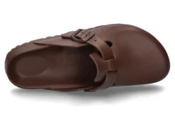 Damen Birkenstock Damen- Clogs BOSTON EVA SCHMALE WEITE- roast/braun