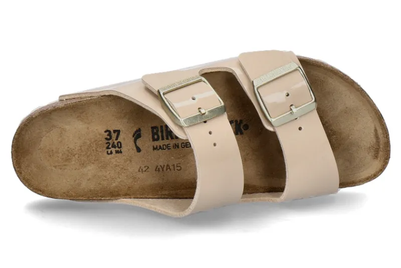 Damen Birkenstock Damen- Pantolette ARIZONA BS SCHMALE WEITE- sand
