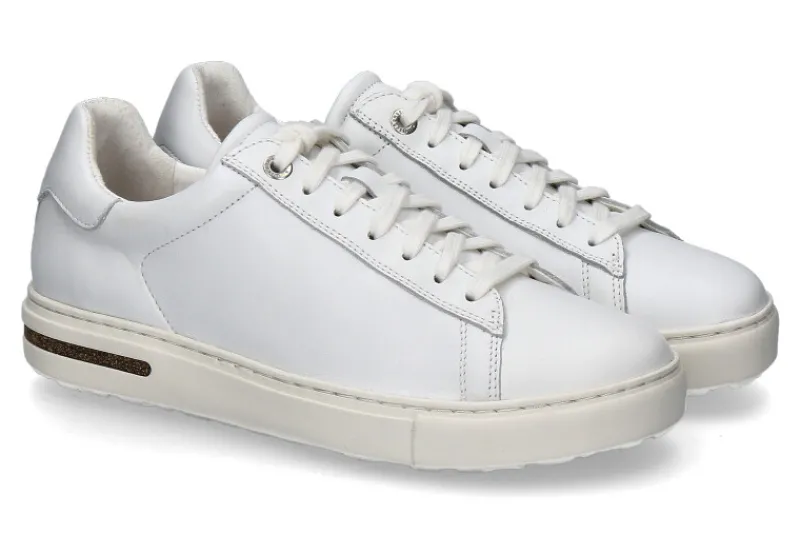 Damen Birkenstock Damen- Sneaker BEND LOW NATURLEDER- white/weiss