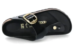 Damen Birkenstock Damen-Zehentrenner GIZEH BIG BUCKLE- high-shine black