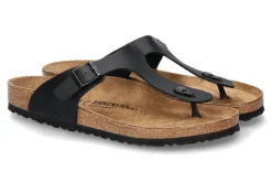 Damen Birkenstock Dianette GIZEH NORMAL BIRKO-FLOR BLACK (42)