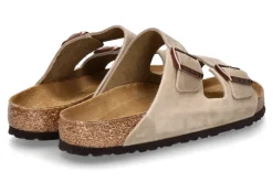 Herren Birkenstock Herren-Pantolette ARIZONA NORMAL NATURLEDER- tabacco brown