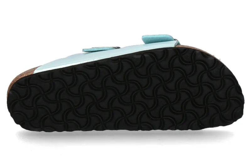 Damen Birkenstock Pantolette ARIZONA SCHMAL PATENT- surf green