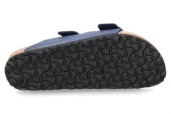 Damen Birkenstock Pantolette ARIZONA SCHMAL BIRKO-FLOR-blau