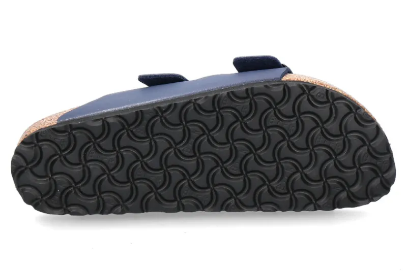 Damen Birkenstock Pantolette ARIZONA SCHMAL BIRKO-FLOR-blau