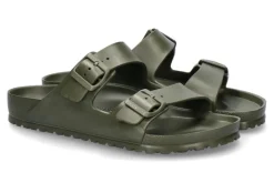 Damen Birkenstock Pantolette ARIZONA EVA KHAKI NORMAL