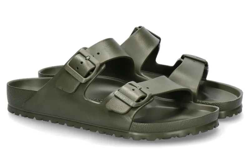 Damen Birkenstock Pantolette ARIZONA EVA KHAKI NORMAL