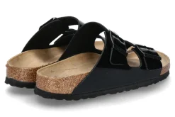 Damen Birkenstock Pantolette ARIZONA BIRKO-FLOR NORMAL- black patent