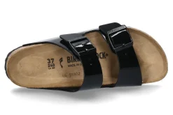 Damen Birkenstock Pantolette ARIZONA BIRKO-FLOR NORMAL- black patent