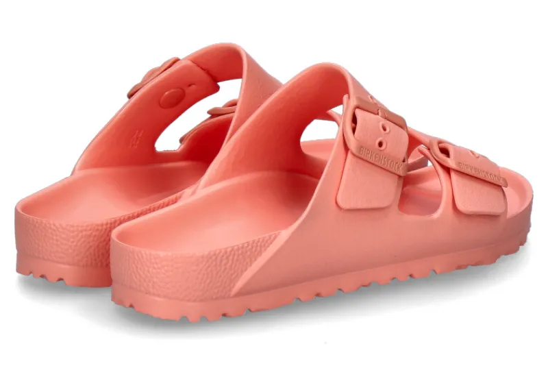 Damen Birkenstock Pantolette ARIZONA EVA SCHMALE WEITE- coral peach