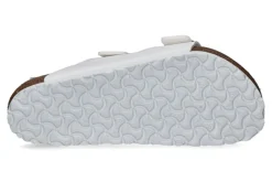 Damen Birkenstock Pantolette ARIZONA NORMAL BIRKO-FLOR WEISS (37 )