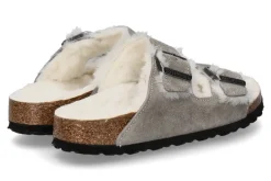 Damen Birkenstock Pantolette ARIZONA FUR STONE COIN SCHMALE WEITE