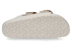 Damen Birkenstock Pantolette ARIZONA BIG BUCKLE EVA SCHMALE WEITE- eggshell