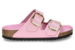 Damen Birkenstock Pantolette ARIZONA BIG BUCKLE NORMAL- high shine fondant pink