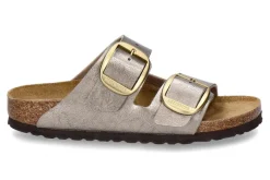Damen Birkenstock Pantolette ARIZONA SCHMAL BIG BUCKLE- graceful taupe