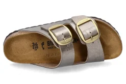 Damen Birkenstock Pantolette ARIZONA SCHMAL BIG BUCKLE- graceful taupe