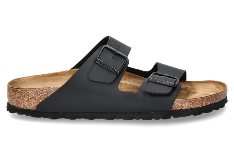 Damen Birkenstock Pantolette ARIZONA SCHMAL SCHWARZ (40)