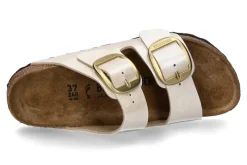 Damen Birkenstock Pantolette ARIZONA SCHMAL BIG BUCKLE- pearl white