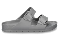 Damen Birkenstock Pantolette ARIZONA EVA SCHMALE WEITE- stone coin/grau