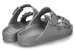 Damen Birkenstock Pantolette ARIZONA EVA SCHMALE WEITE- stone coin/grau