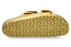 Damen Birkenstock Pantolette ARIZONA SCHMAL- glamour gold