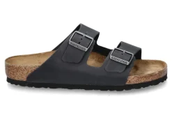 Herren Birkenstock Pantolette ARIZONA NORMAL Naturleder schwarz