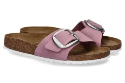 Damen Birkenstock Pantolette BIG BUCKLE MADRID SCHMAL- orchid