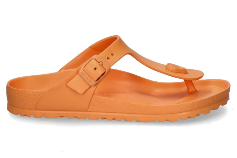Damen Birkenstock Pantolette GIZEH NORMAL papaya