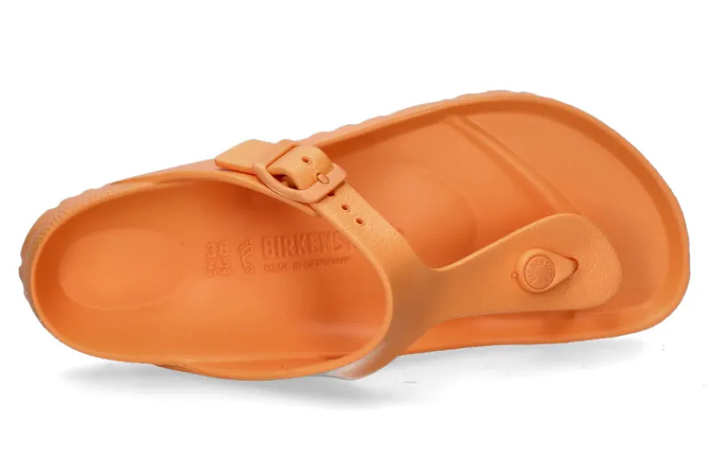 Damen Birkenstock Pantolette GIZEH NORMAL papaya