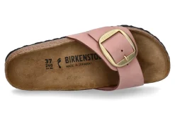 Damen Birkenstock Pantolette MADRID BIG BUCKLE SCHMAL OLD ROSE