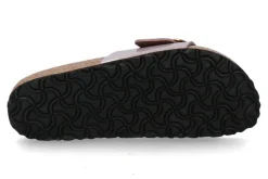 Damen Birkenstock Pantolette MADRID SCHMAL BIG BUCKLE- high shine faded purple