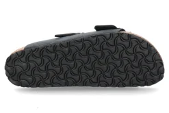 Damen Birkenstock Pantolette SCHMAL ARIZONA BIG BUCKLE BLACK (36)