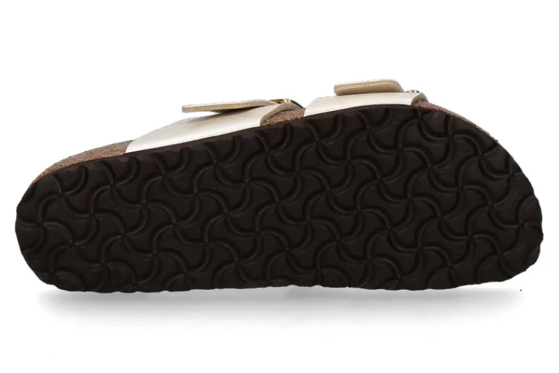 Damen Birkenstock Pantolette SYDNEY CUSHION BUCKLE- graceful pearl white