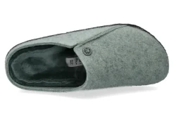 Damen Birkenstock Pantolette ZERMATT RIVET SPLIT -matcha