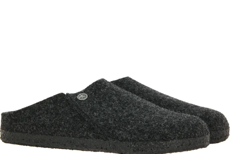 Herren Birkenstock Pantolette ZERMATT RIVET NORMAL ANTHRACITE