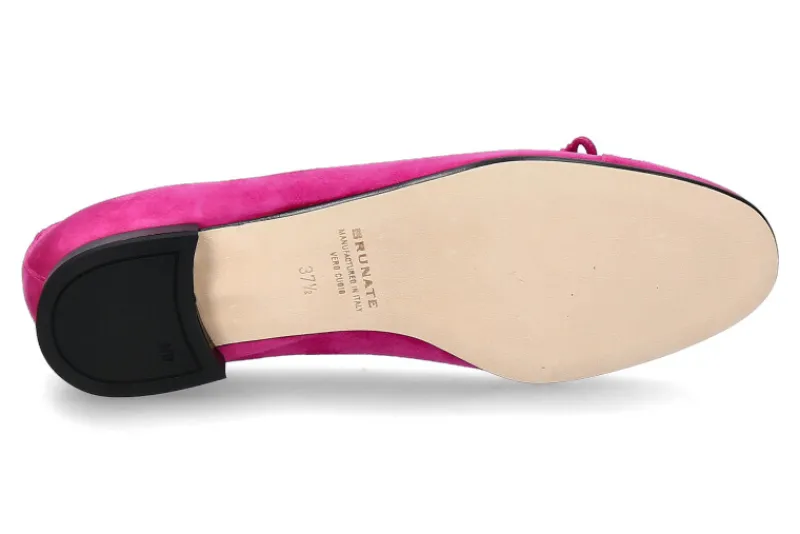 Damen Brunate Ballerina FLEX CAMOSCIO- fuxia pink