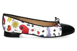 Damen Brunate Ballerina FLEX FARANG NERO RHOL MULTI