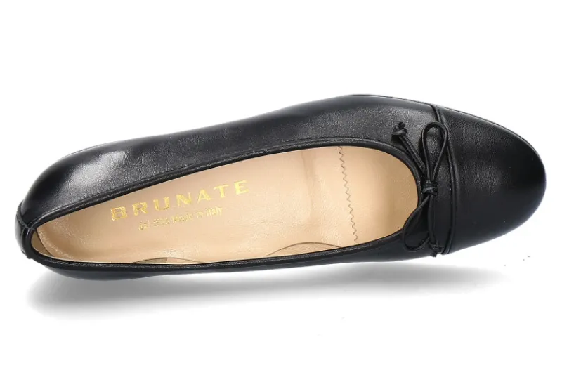 Damen Brunate Ballerina FLEX NAPPA- nero/schwarz