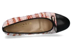 Damen Brunate Ballerina FLEX PERU MULTI PUNTA NERO