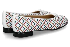 Damen Brunate Ballerina FLEX TRICK NAPPA- bianco/ weiss