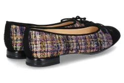 Damen Brunate Ballerina PIA CAMOSCIO/TALE- nero/multi