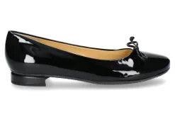 Damen Brunate Ballerina TERRI SOFTLACK NERO (39½)