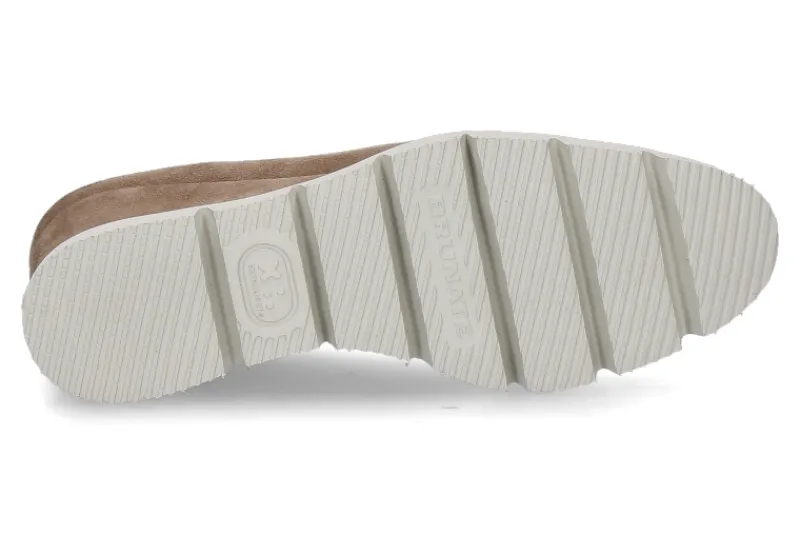 Damen Brunate Keilslipper NABRU CAMOSCIO NUT